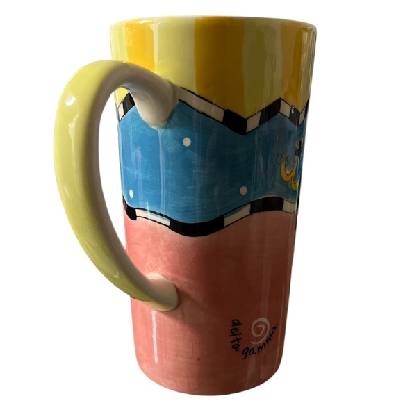 Alexandra and Company Pink Multi delta gamma Beverage Mug - Picture 2 of 4